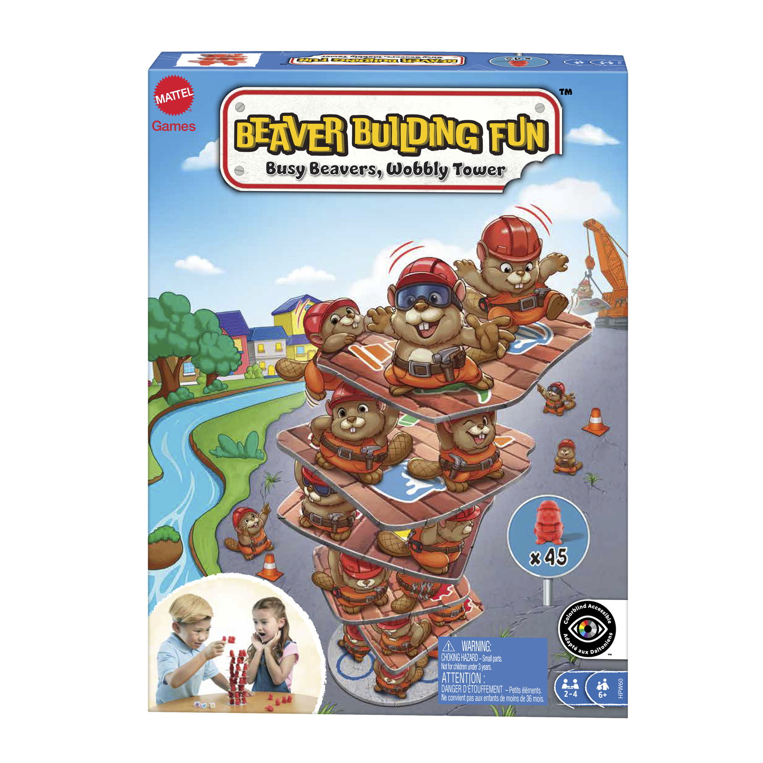 Žaidimas „Linksmieji bebriukai“ - 1