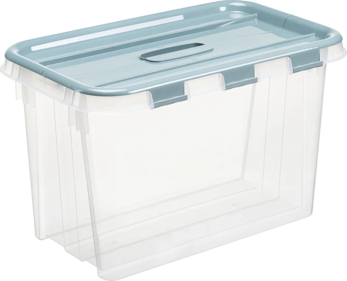 Daiktadėžė PLAST TEAM Probox Fliplid, su dangčiu, 57,3 x 45,5 x 29,1 cm, 50 L