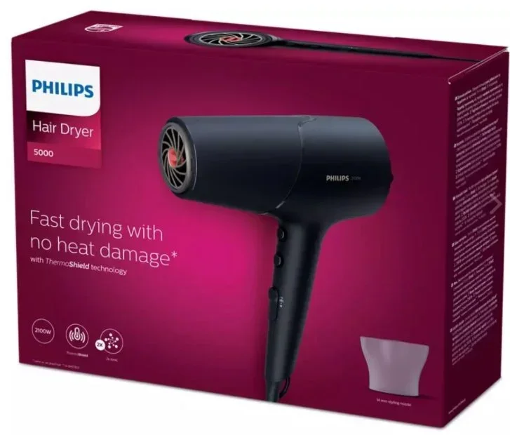 Plaukų džiovintuvas Philips Compact BHD504/00 - 7