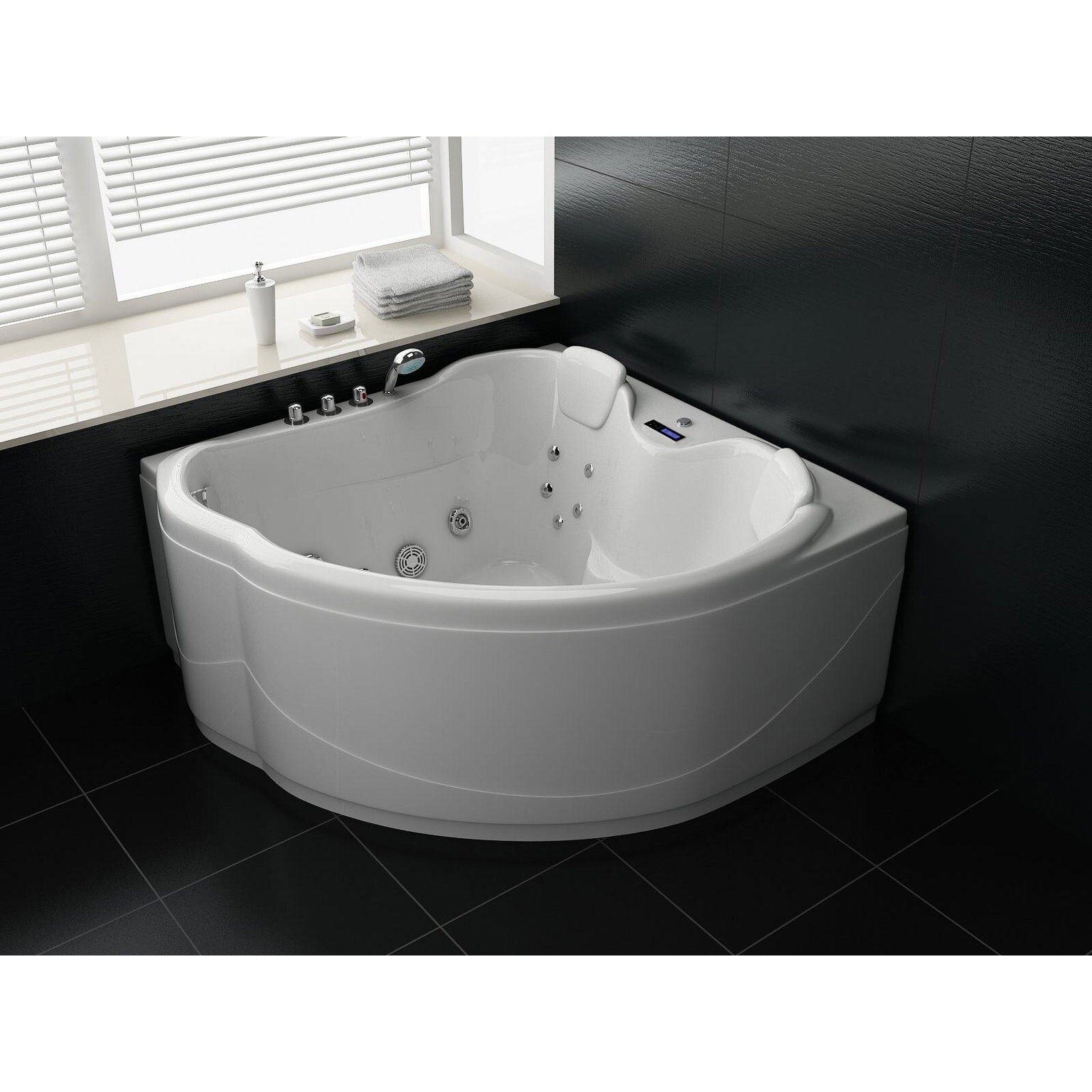 Masažinė vonia SW755/L RONJA 138x138-0