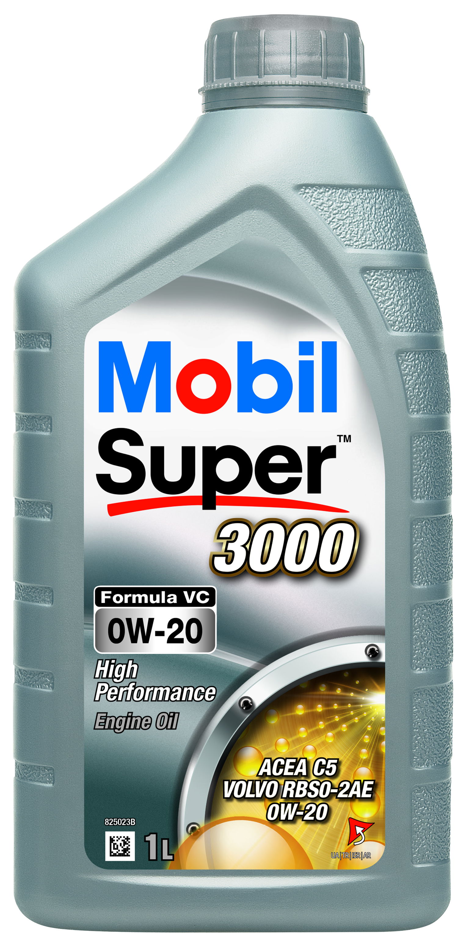 Automobilinė variklio alyva MOBIL Super 3000 Formula VC 0W-20, 1L