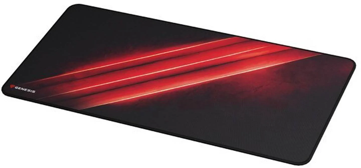 Pelės kilimėlis Genesis Carbon 500 Maxi Flash G2 NPG-2044, 90 cm x 45 cm x 2.5 cm, juoda sp./raudona sp.-1
