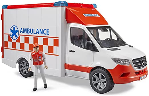 BRUDER MB Sprinter greitoji pagalba su vairuotoju, 02676