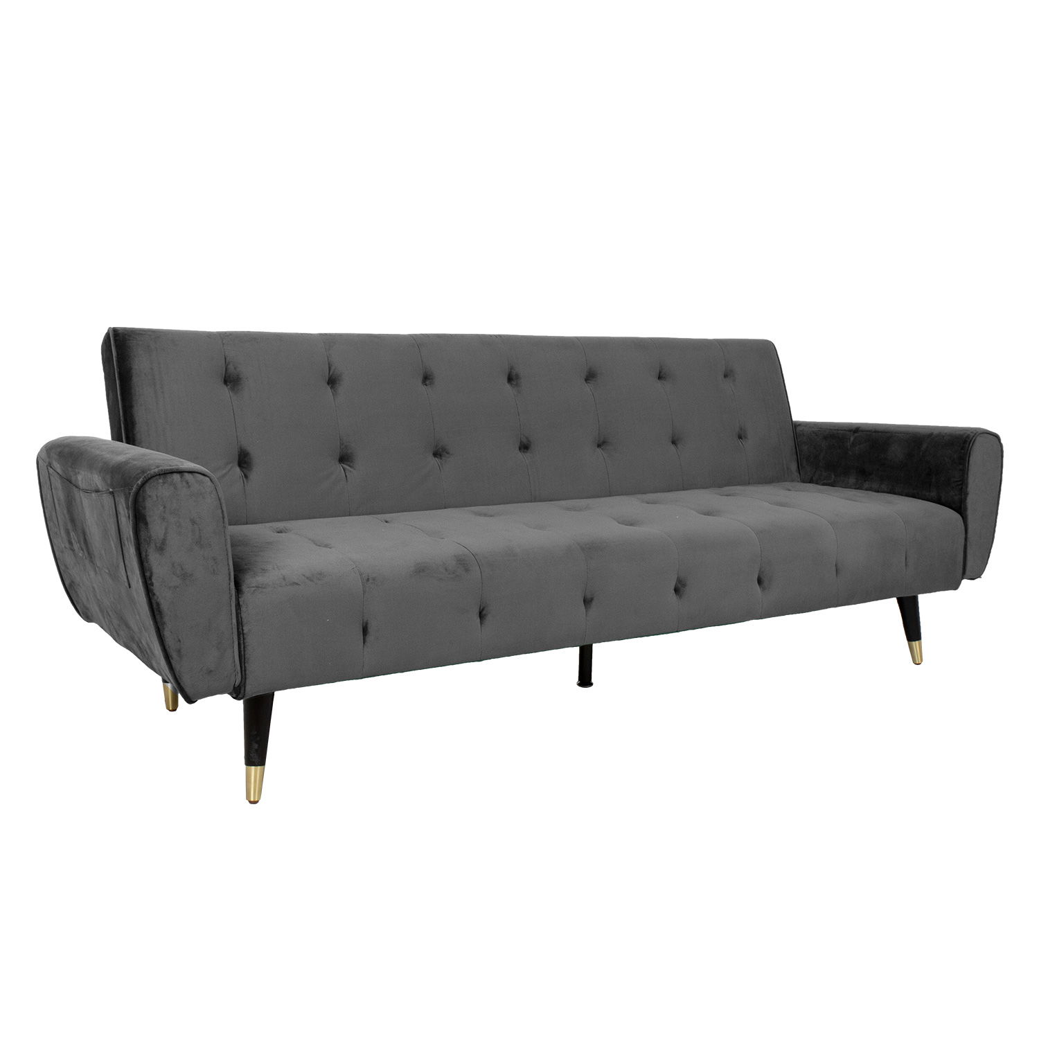 Sofa FALUN, tamsiai pilka-0