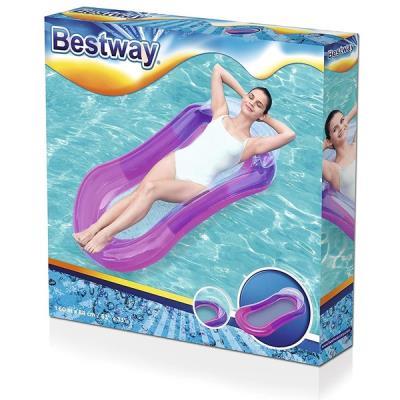 Pripučiamas vandens čiužinys BESTWAY AQUA LOUNGE, 63" x 33"/1,60m x 84cm - 3