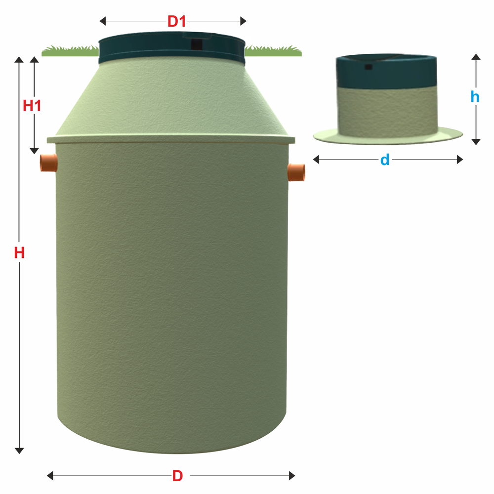 Vandens valymo įrenginys, FEL-4Ž, 71 cm - 2