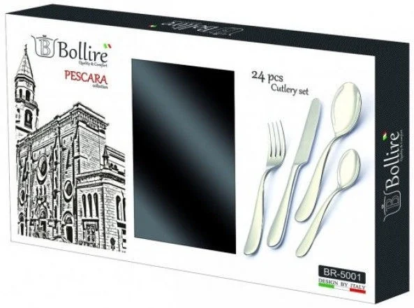 Stalo įrankių komplektas Bollire, 24 vnt.-0