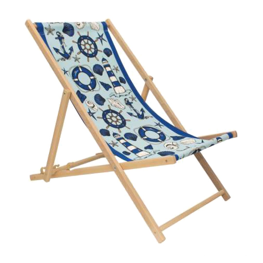 Sulankstoma paplūdimio kėdė Baham, 120 x 58 x 80 cm