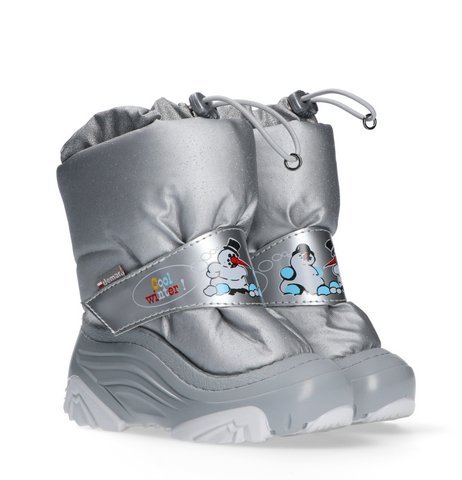 Žieminiai batai su natūralia vilna Demar Snowmen Silver Ne, 22-23 dydis