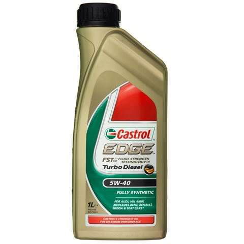 Automobilinė variklio alyva CASTROL 5W-40 Edge Titanium Turbo Diesel, C3, 1 l-0