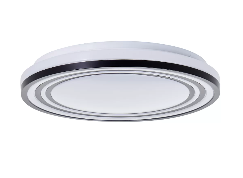 Lubinis LED šviestuvas BRILLIANT KOBANA, 24 W, 3000 K, 2400 lm, Ø 34 x 6 cm-1