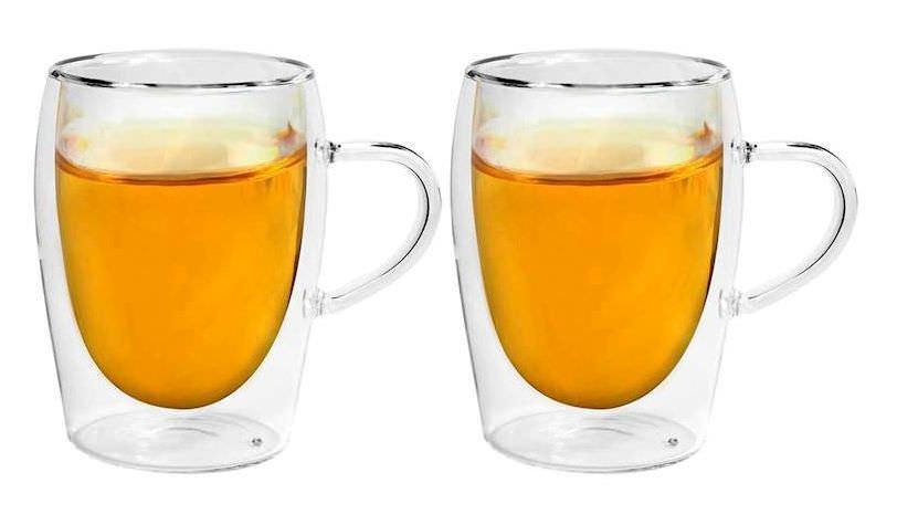 Terminiai puodeliai dviguba sienele AMBER CHEF, atsparūs karščiui ir šalčiui, 300 ml, 2 vnt. - 3