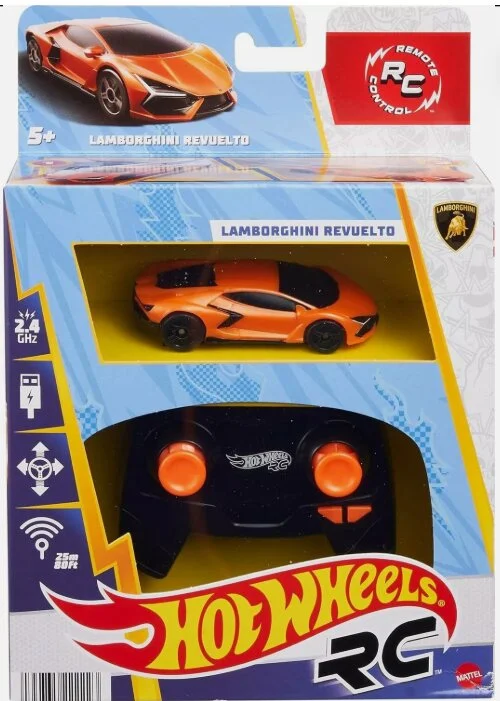 Radijo bangomis valdomas automobilis HOT WHEELS, įvairių dizainų - 4