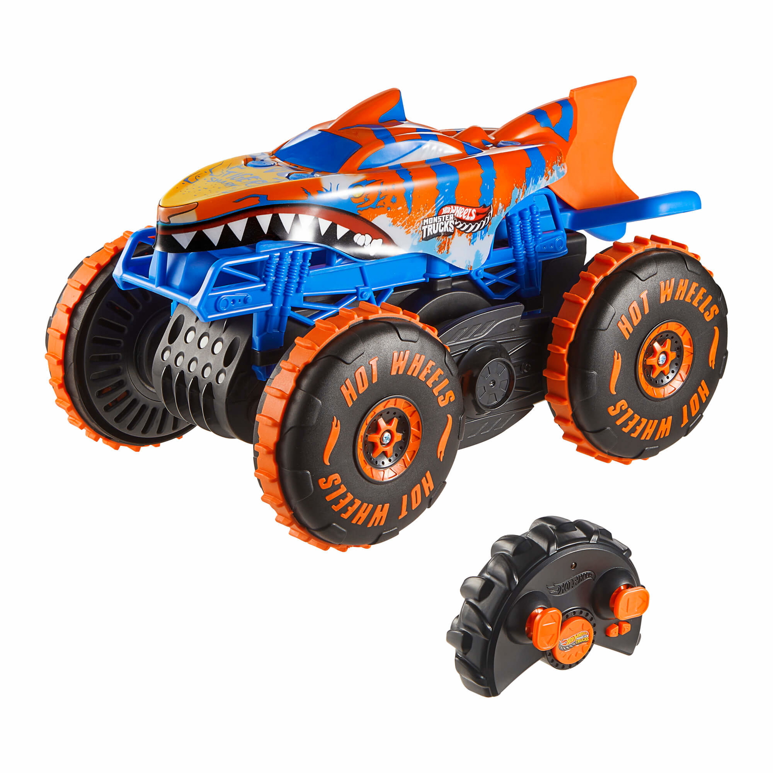 RC automodelis Hot Wheels Monster Truck – Tigrinis ryklys (JFR39)-1