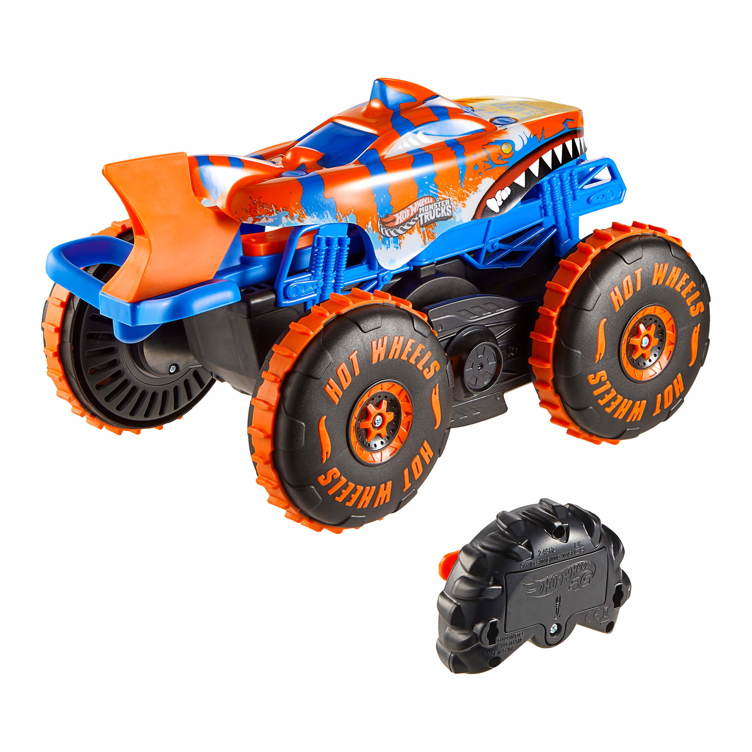 RC automodelis Hot Wheels Monster Truck – Tigrinis ryklys (JFR39) - 3