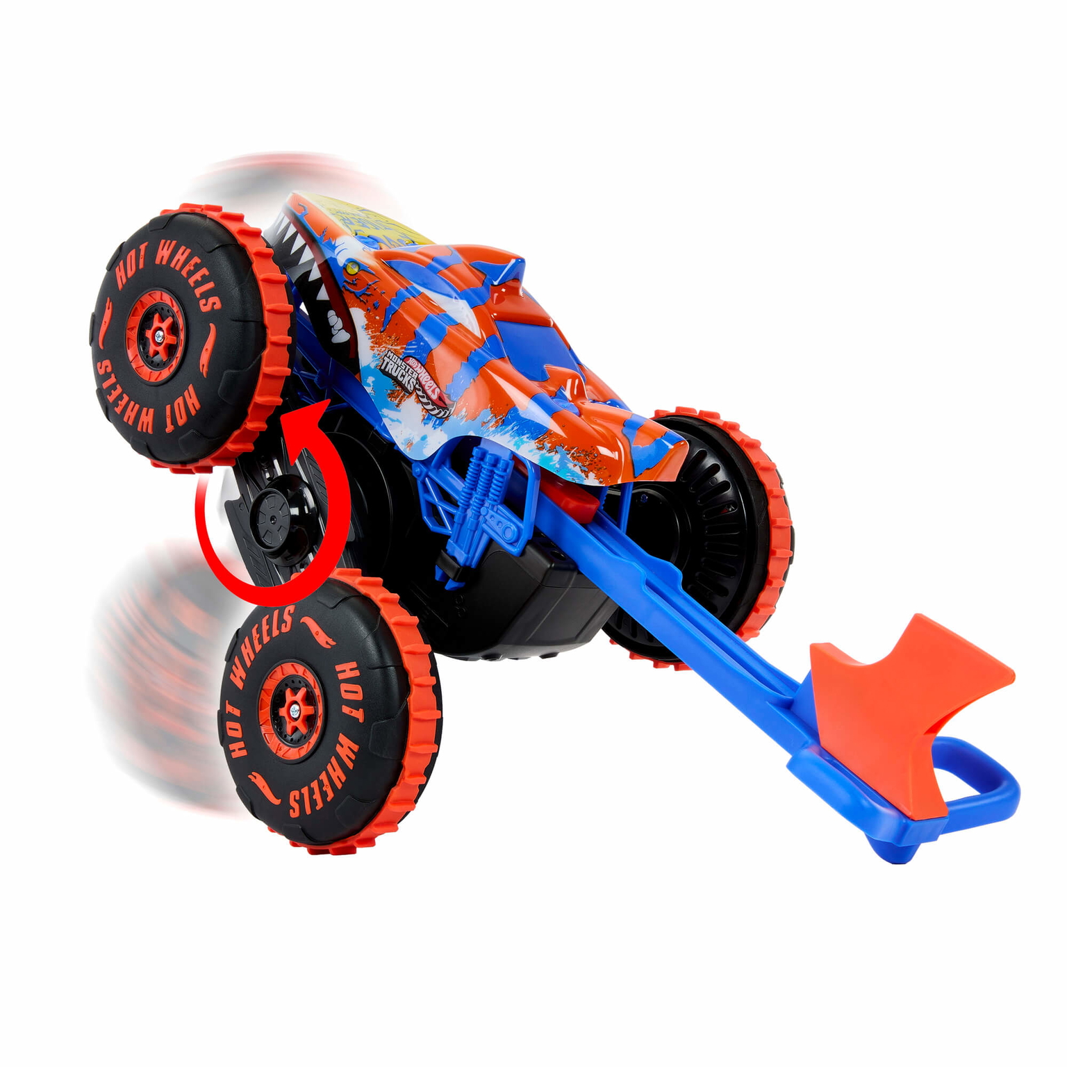 RC automodelis Hot Wheels Monster Truck – Tigrinis ryklys (JFR39) - 5