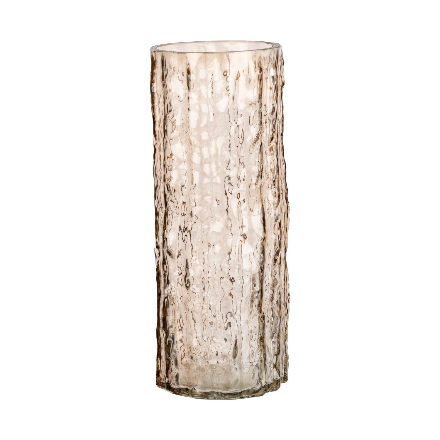 Stiklinė vaza ILAJA, įvairių sp.,  24,5 cm - 2