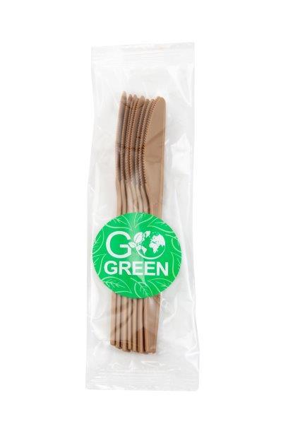Peiliai Go Green, biologiškai skaidūs, 10 vnt-0