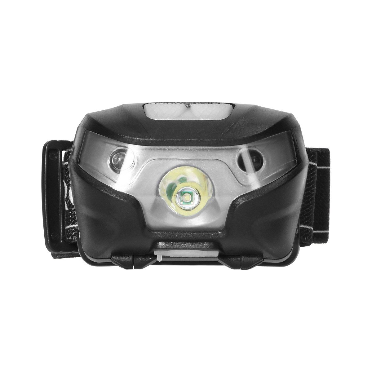 Pakraunamas LED žibintas ant galvos VIRONE, 3W, 120lm, pakraunamas USB, juodos sp - 3