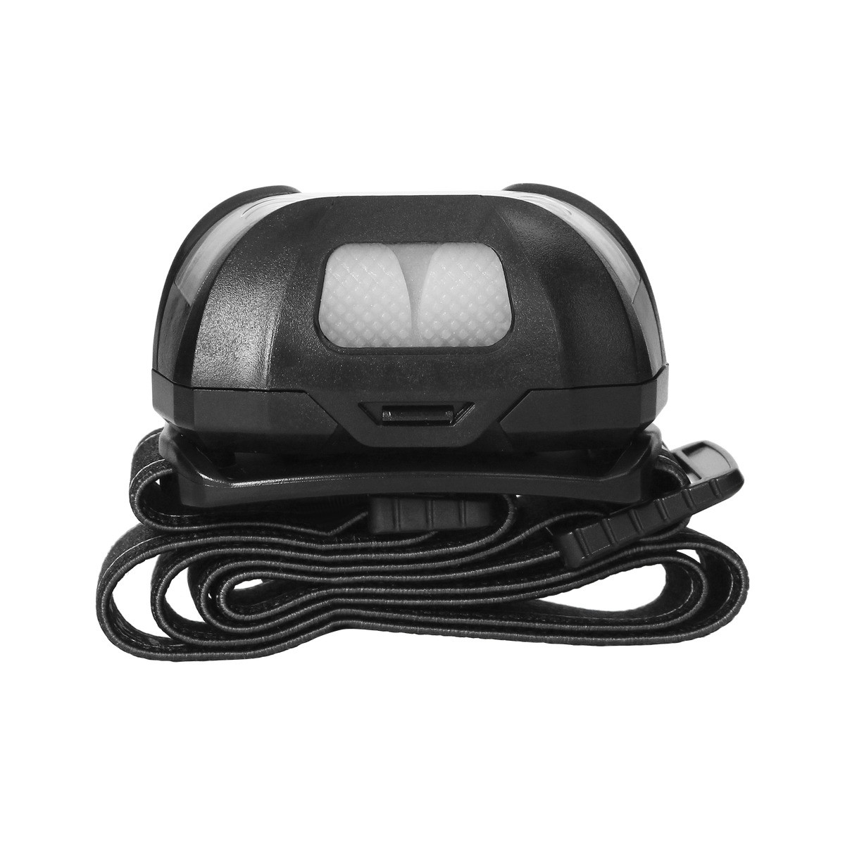 Pakraunamas LED žibintas ant galvos VIRONE, 3W, 120lm, pakraunamas USB, juodos sp - 4