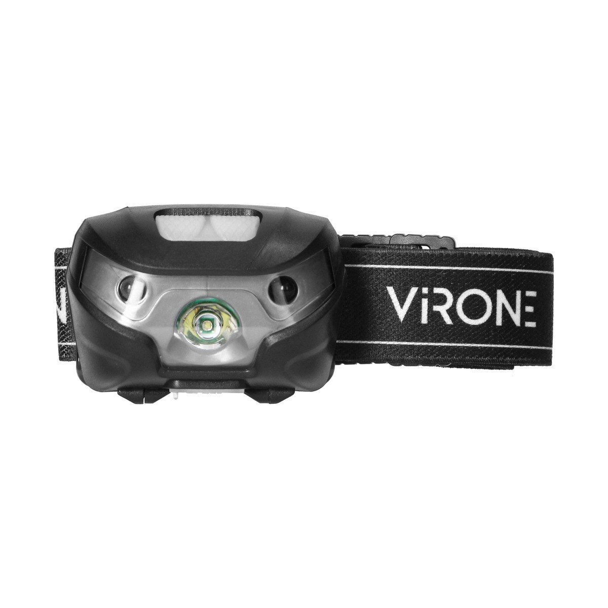 Pakraunamas LED žibintas ant galvos VIRONE, 3W, 120lm, pakraunamas USB, juodos sp - 1