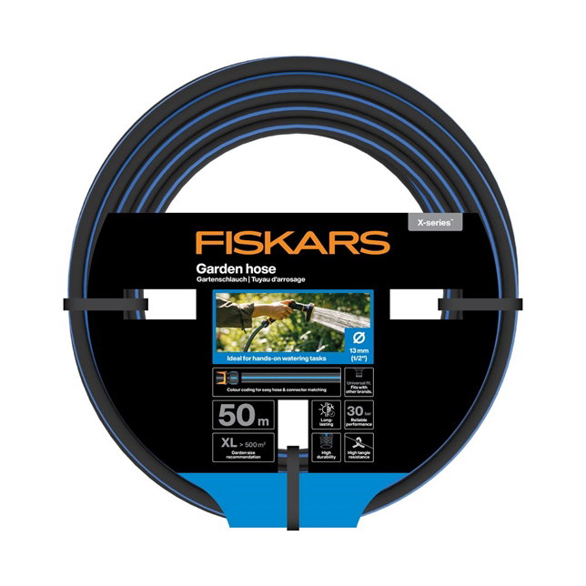 Laistymo žarna FISKARS X-series, 1/2”, 13 mm, 50 m-0