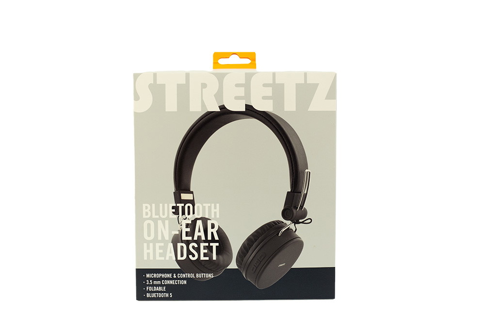 Belaidės ausinės STREETZ HL-BT400-0
