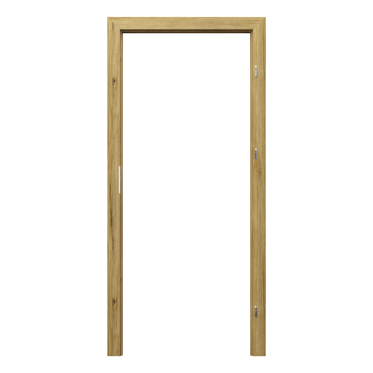 Reguliuojama durų stakta PORTA, Katanijos ąžuolo sp., 846 x 2038 x 120 - 140 mm, dešinė-0