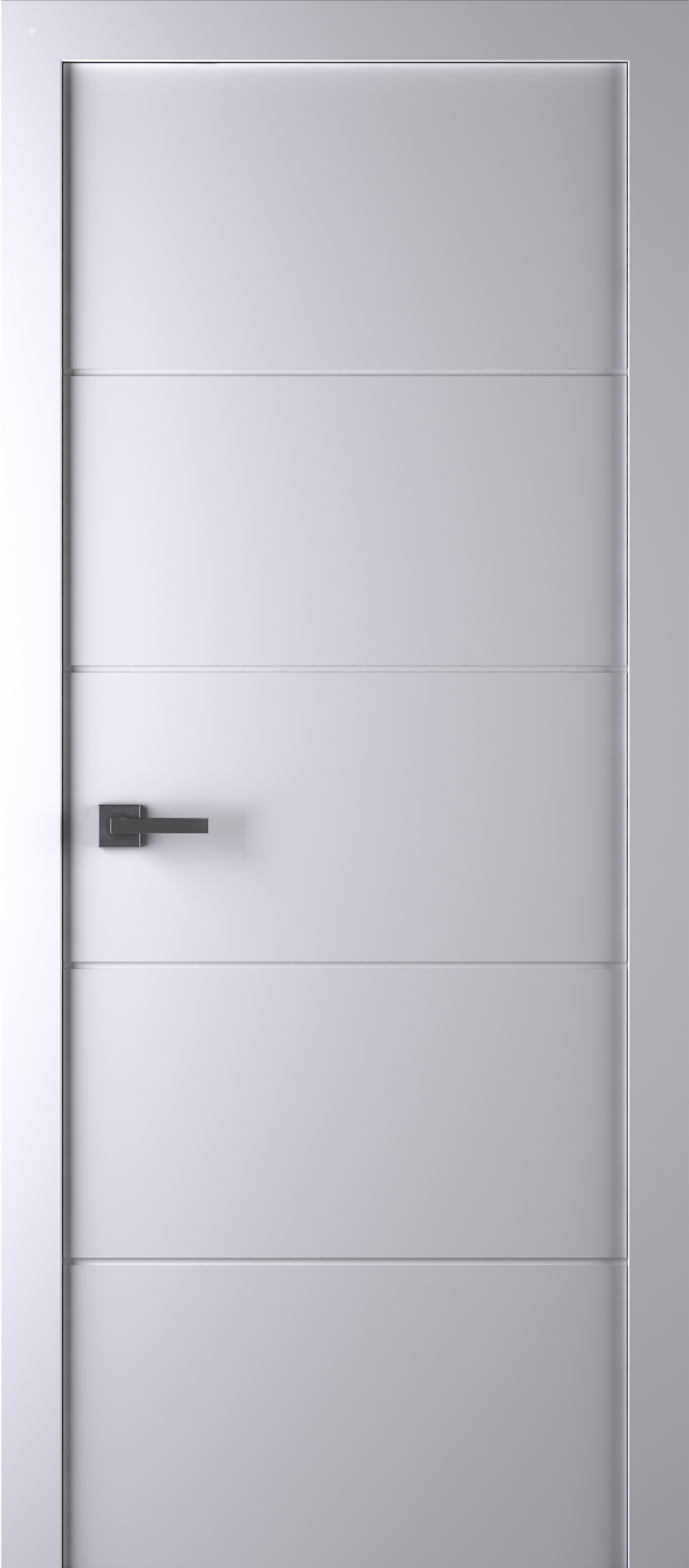 Durų varčia ARVIKA baltos spalvos, dažyta faneruotė, 800 x 2000 mm, universali-0