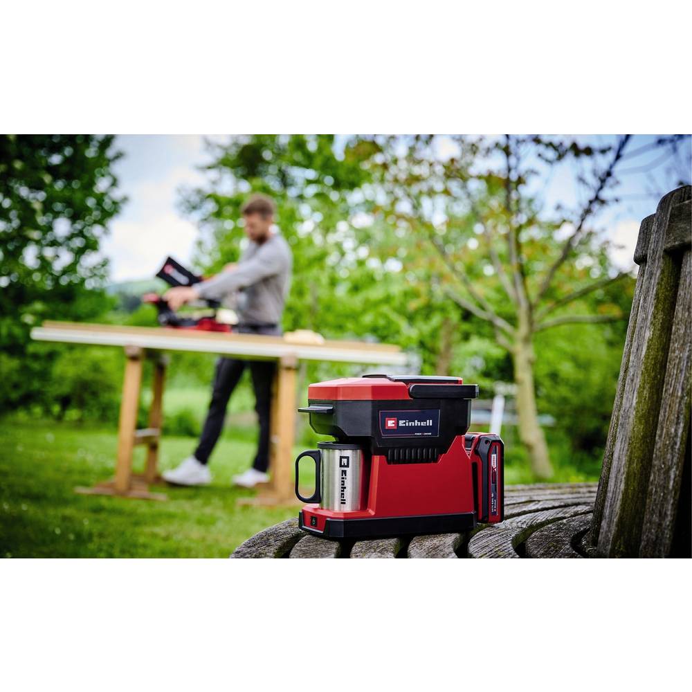 Akumuliatorinis kavos aparatas EINHELL TE-CF 18 Li-Solo, 18 V, talpa 240 ml, be akumuliatoriaus - 4