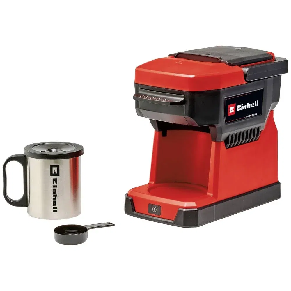 Akumuliatorinis kavos aparatas EINHELL TE-CF 18 Li-Solo, 18 V, talpa 240 ml, be akumuliatoriaus-0