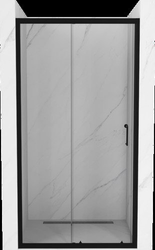 Stumdomos dušo durys Mexen Apia, Black, 100 cm - 1