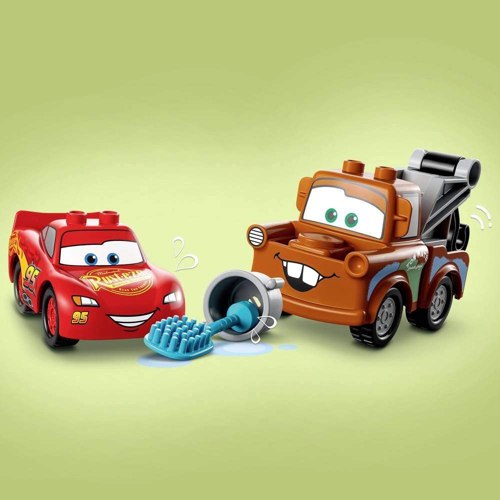Konstruktorius LEGO DUPLO Disney TM Lightning McQueen & Mater's Car Wash Fun - 5
