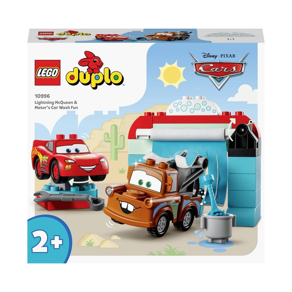 Konstruktorius LEGO DUPLO Disney TM Lightning McQueen & Mater's Car Wash Fun