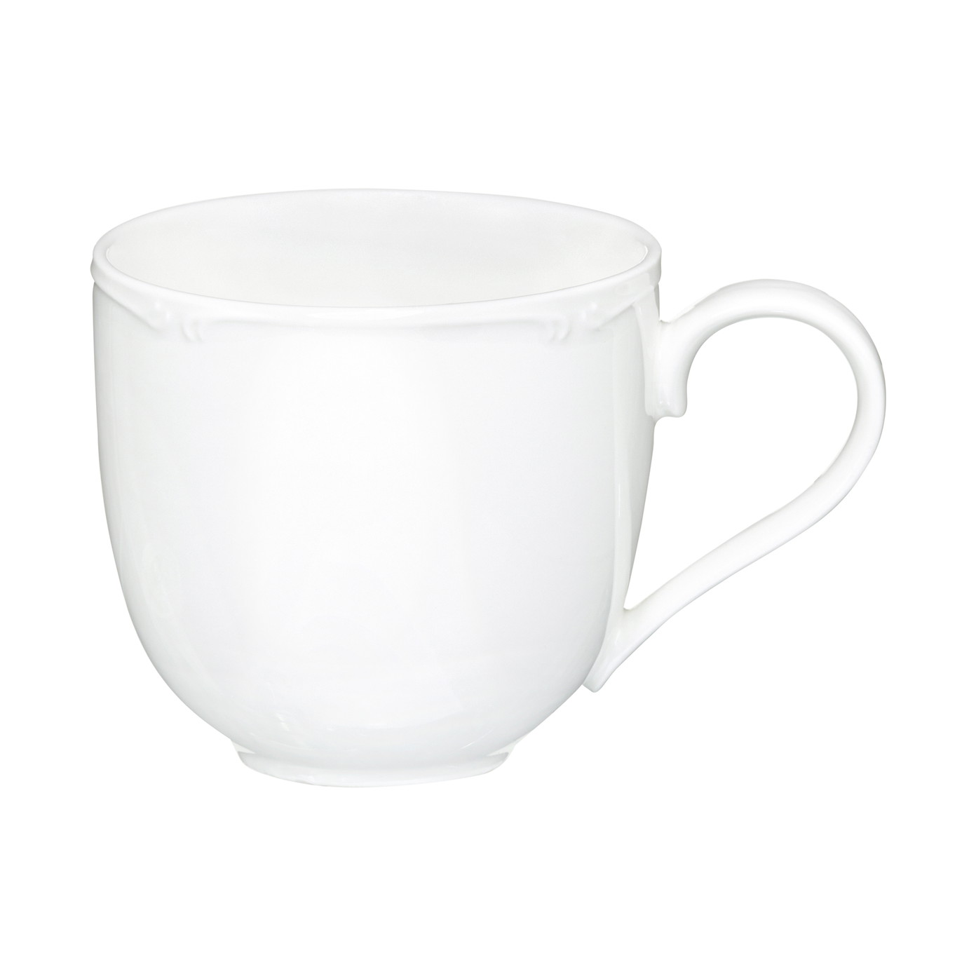 Porcelianinis puodelis POLA, baltos sp., 320 ml-0