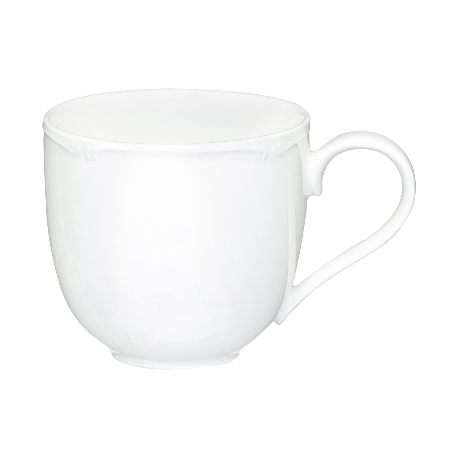 Porcelianinis puodelis POLA, baltos sp., 320 ml