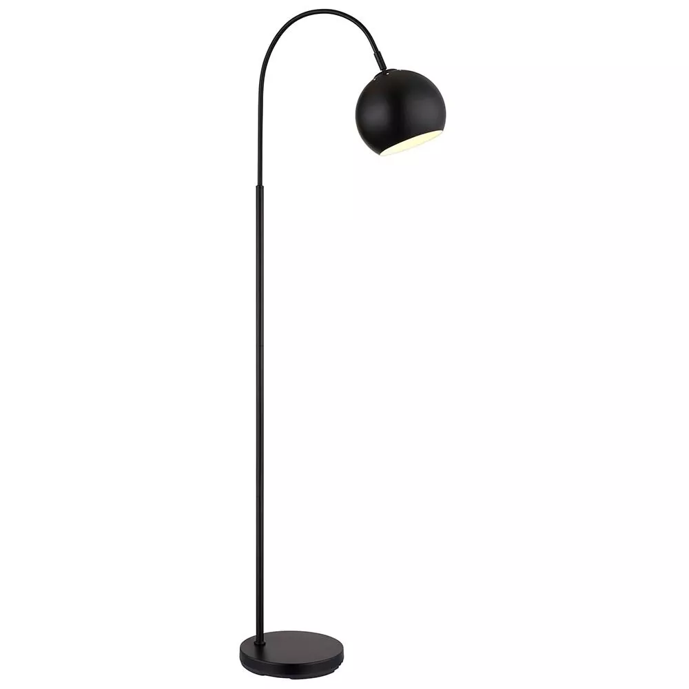 Toršeras GLOBO BENNO, 1xE27, 60W, 230V, laidas 1,8m, metalinis, juodos sp, 46 x 25 x150cm-0