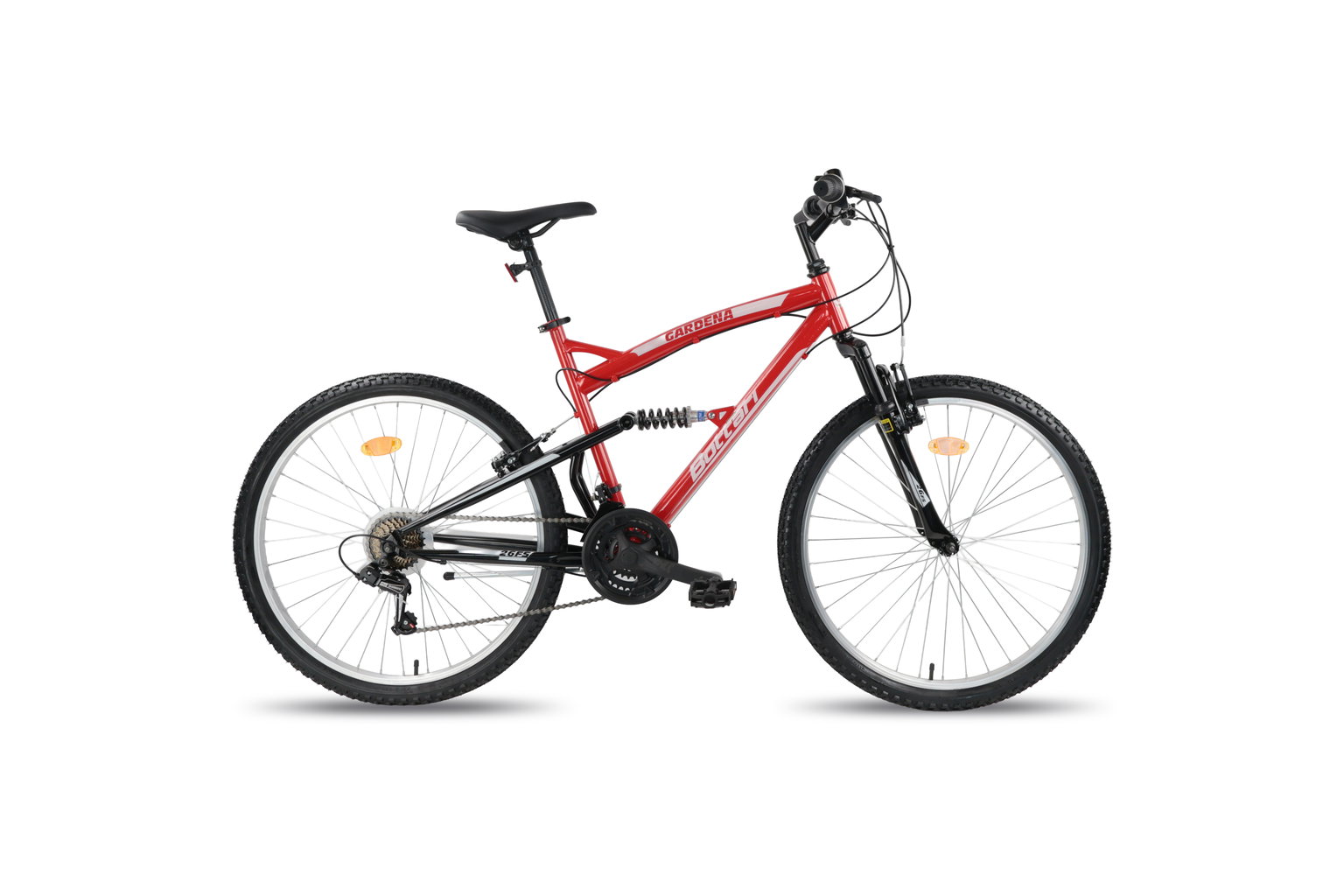 Kalnų dviratis Bottari GARDENA, 26", raudona-0