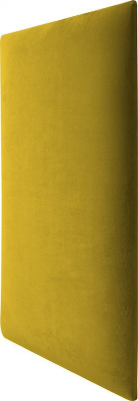 Minkštos tekstilinės sienų dangos SOFTI 30x60, geltonos spalvos - 2