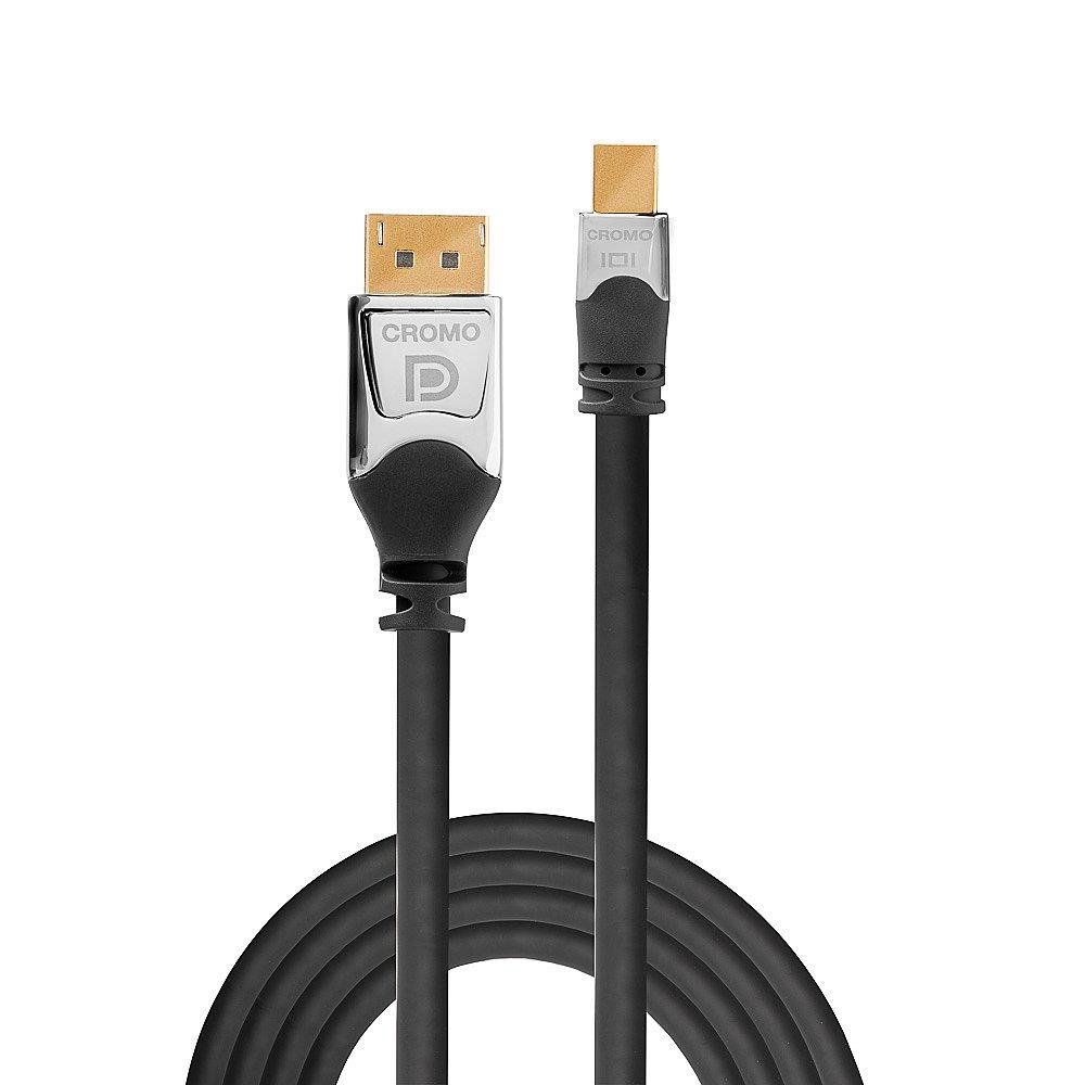 Laidas Lindy Mini DisplayPort To DisplayPort Mini DisplayPort, Displayport, 2 m, juoda