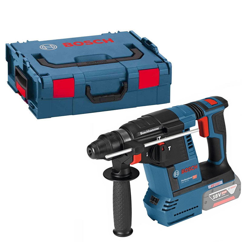 Akumuliatorinis perforatorius BOSCH PRO GBH 18V-26 solo, SDS+ (be akum., su L-BOXX)-0