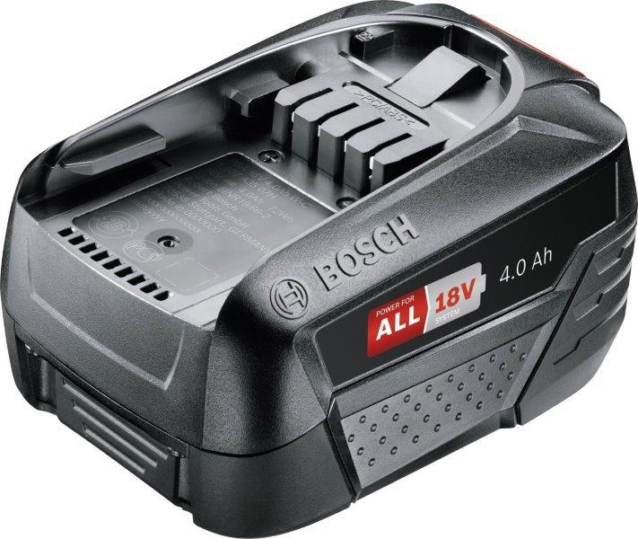 Akumuliatorius BOSCH PBA, 18 V, 4,0 Ah Li-ion, Green-0