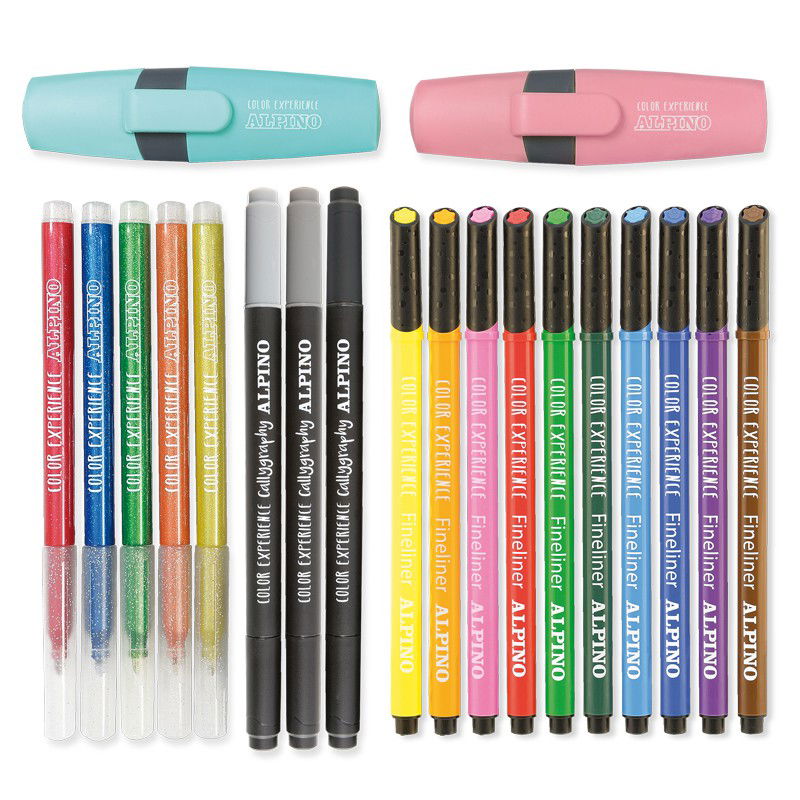Rinkinys kūrybai ALPINO Color experience creativity set - 2