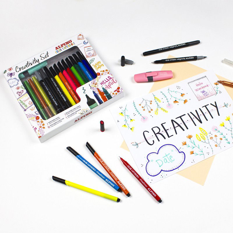 Rinkinys kūrybai ALPINO Color experience creativity set - 3