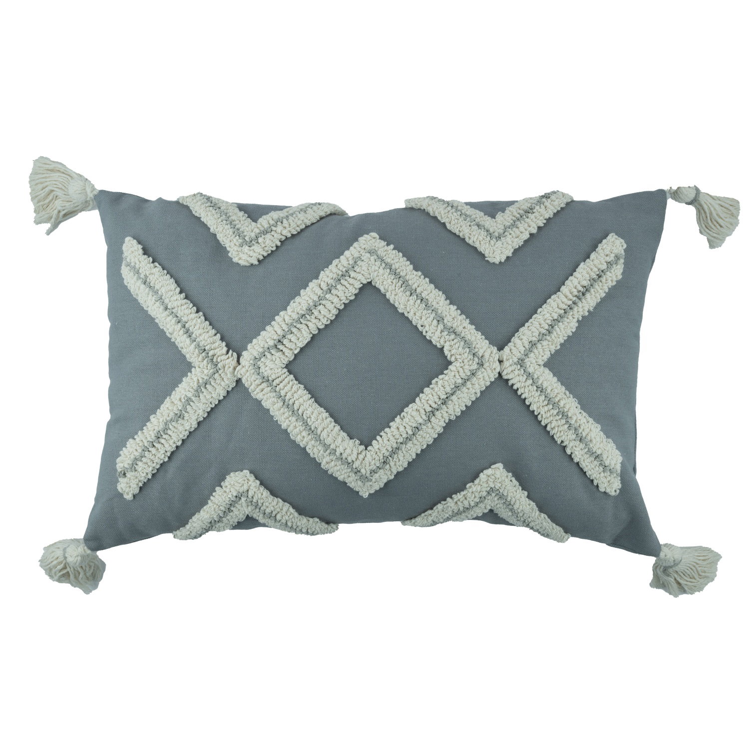 Dekoratyvinė pagalvė ELDORADO HOME, 30 x 50 cm, 2 - jų spalvų, 100% poliesterio-0