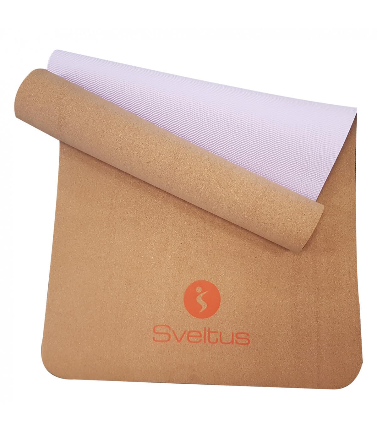 Jogos kilimėlis SVELTUS 1303 183x61x0,5cm Cork/pink-0
