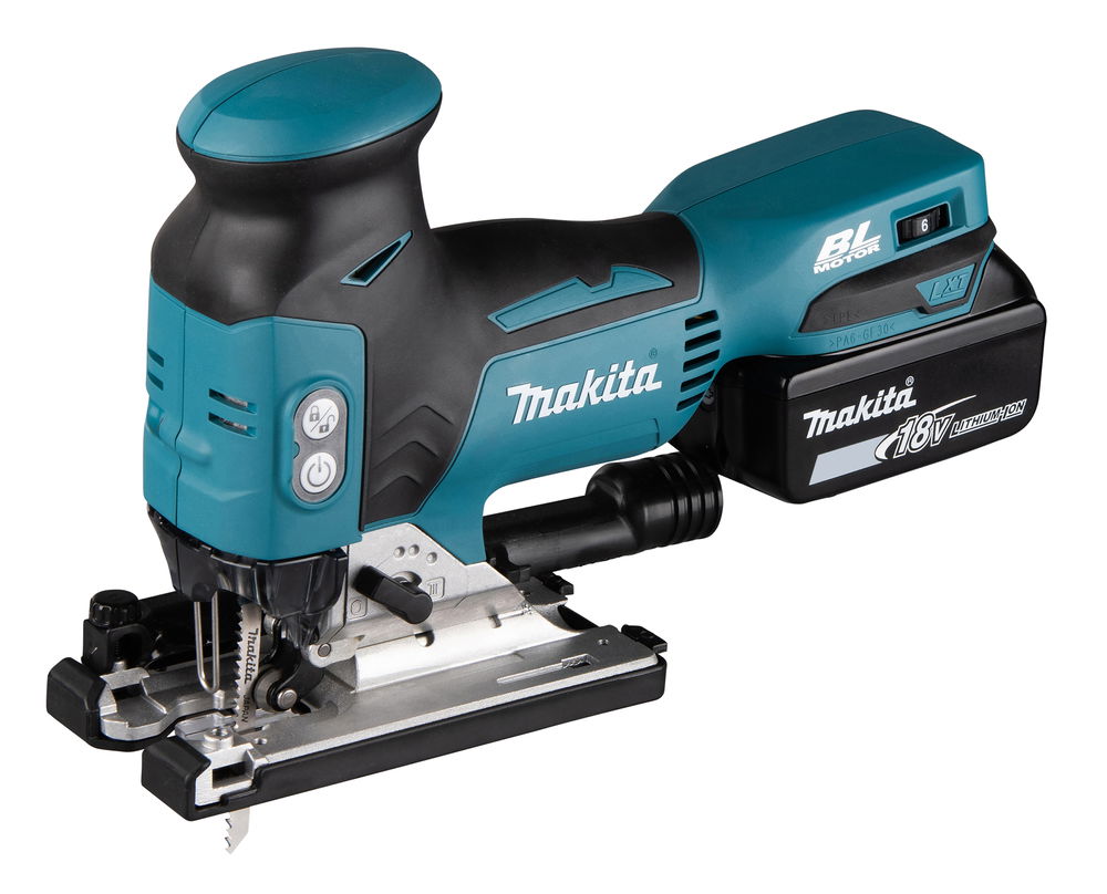 Akumuliatorinis siaurapjūklis Makita DJV181Z, be akumuliatoriaus ir kroviklio-1