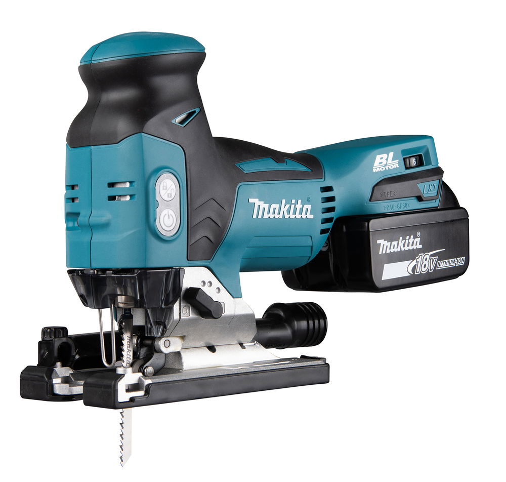 Akumuliatorinis siaurapjūklis Makita DJV181Z, be akumuliatoriaus ir kroviklio-0