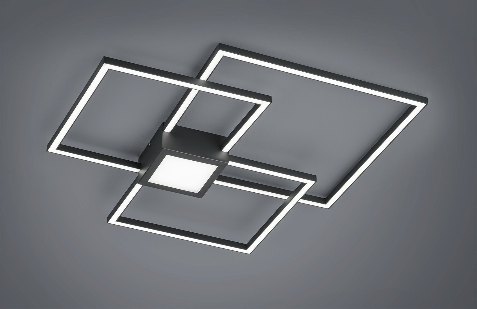 Lubinis LED šviestuvas TRIO HYDRA , 38W, max4400lm, 3000K, trijų pakopų šviesos reguliavimas,65x65cm