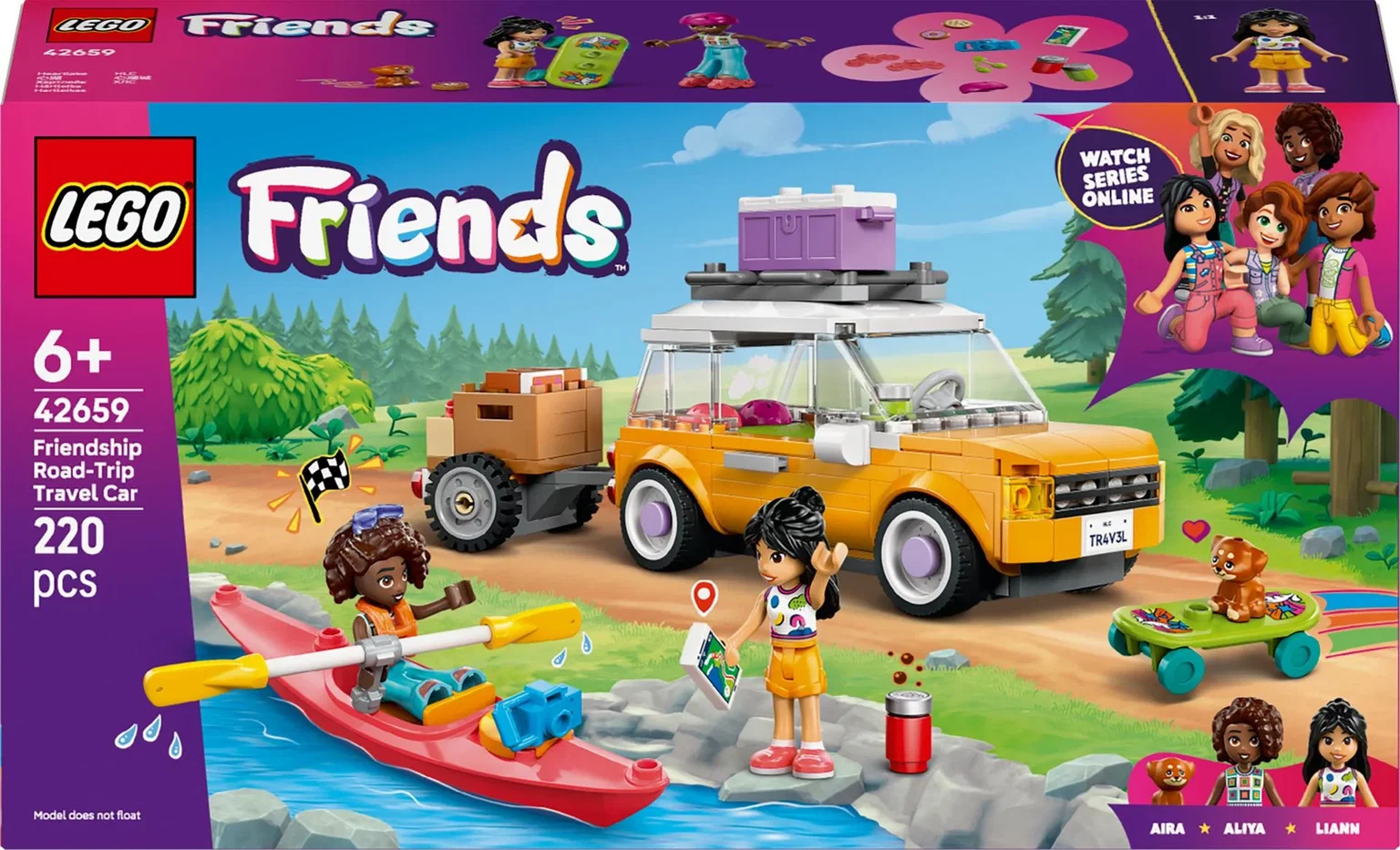 Konstruktorius LEGO Friends Friendship Road-Trip Travel Car-0